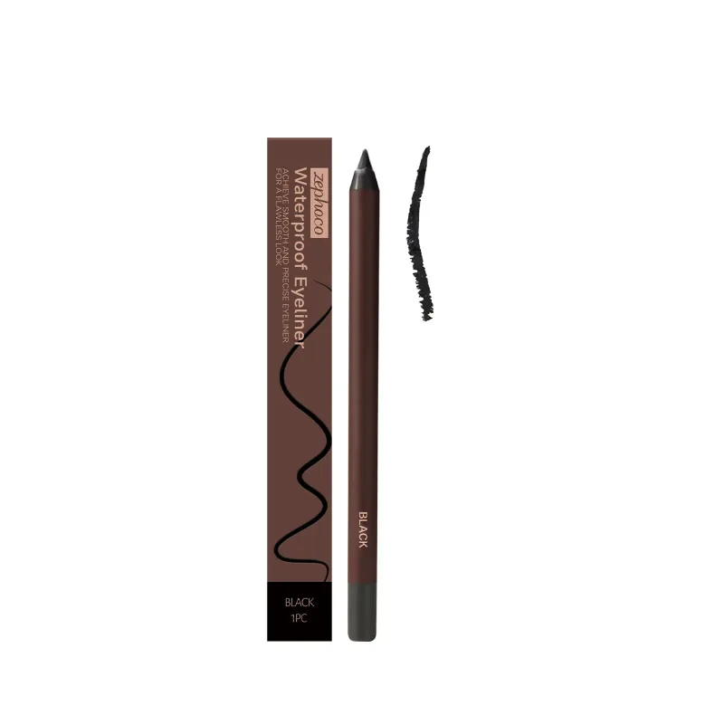 Waterproof Eyeliner Brown Smooth Matte Eye Liner Long Lasting Non Smudging High Pigmented Eyebrow Pencil Punk Eye Makeup — image 9