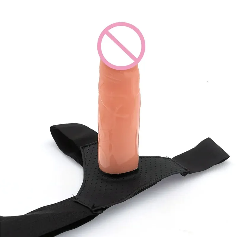 Wearable Penis For men For women Hollow Sleeve for Penis Extended set Adult sex gay Sex products Sex toys Penis Extender Lesbian