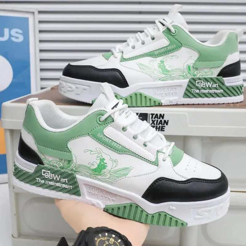Skateboarding Shoes for Men Male Running Breathable Sports board White Shoes Sneakers Men Shoes Brand Casual Shoes for Men — image 3