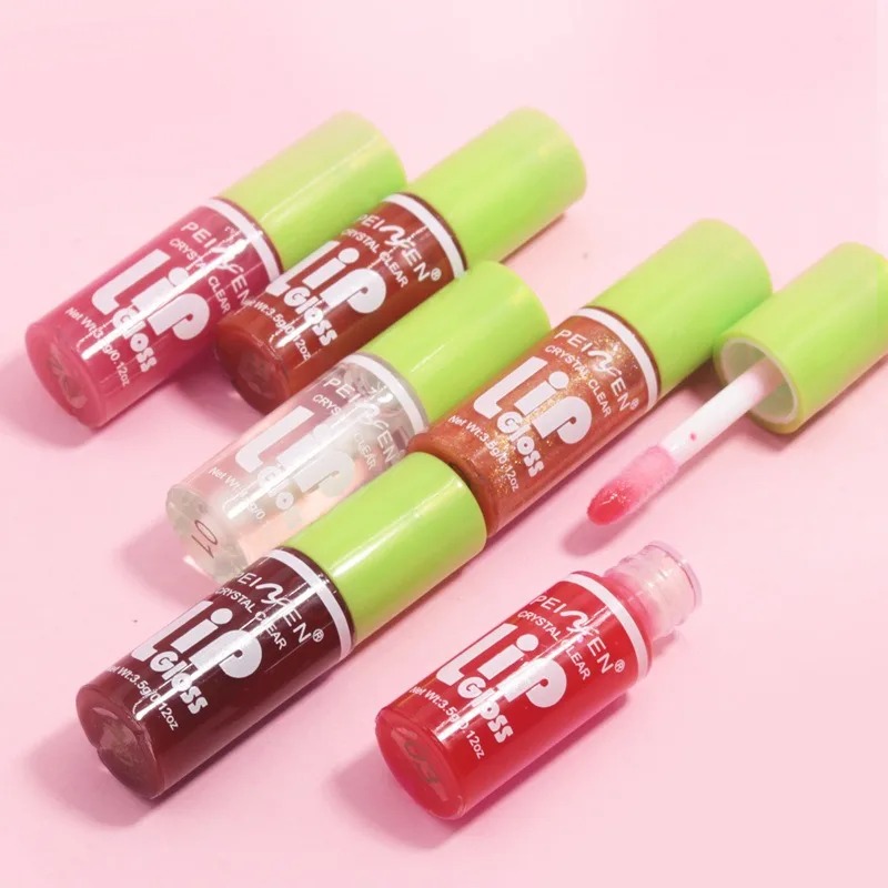 6PCS Moisturizing Lip Gloss Transparent Lip Oil Hydrating Lip Glaze Lip Plumper Hydrating Make Up Liquid Lipstick Lips Cosmetics — image 6