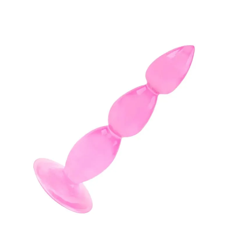 Butt plug beads Soft Anal Plug with sucker anus Toys Big Balls Silicone G-Spot Stimulating Butt Plugs Adult Sex toys for Couple — image 9