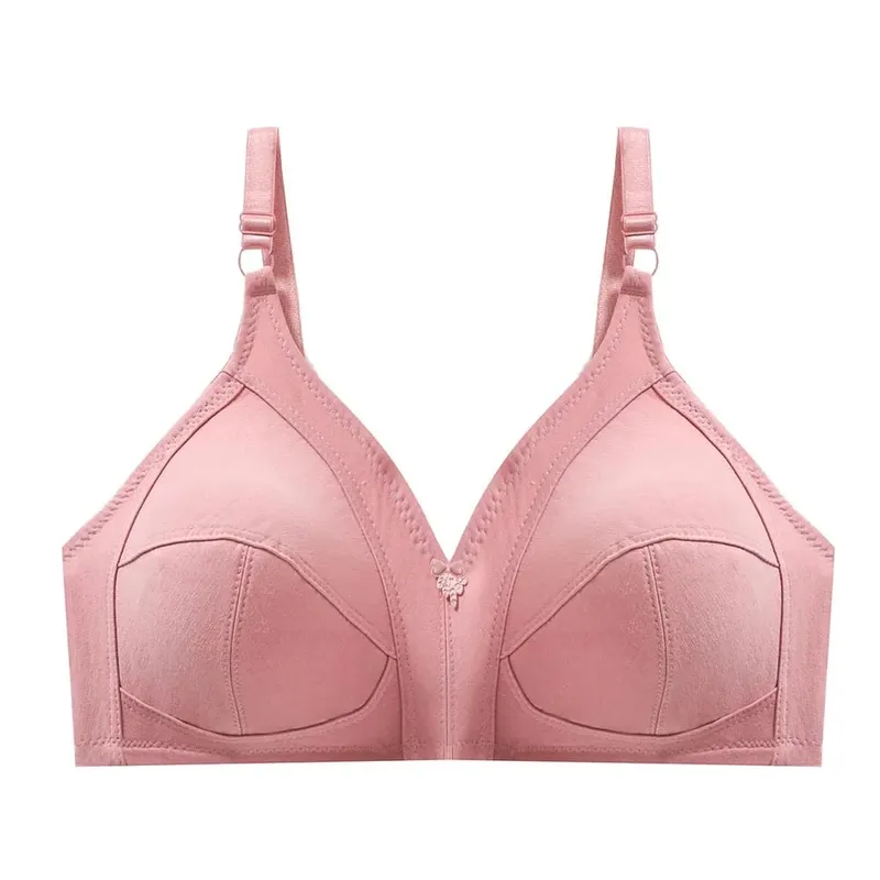 White Cotton Bra Big Bust 85 90 95 100 105 110 115 C D DD E F Cup Bras For Women Push Up Comfortable Seamless Sexy Lace Bh C01 — image 9