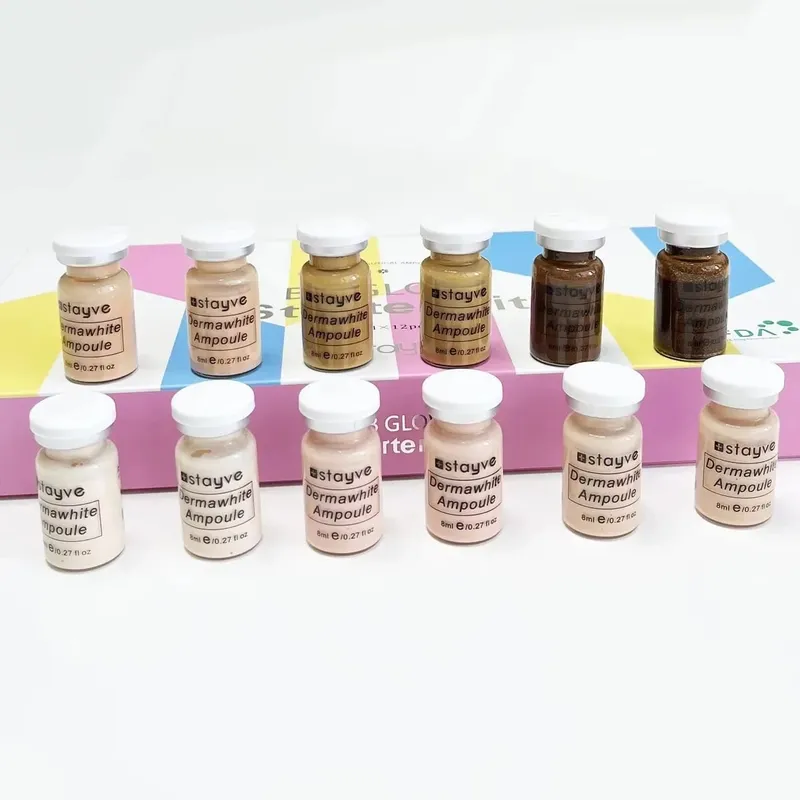 5pcs Korea Stayve BB Cream Glow Beginner Starter Kit Niacinamide Peptide Moisturizing Foundation Face Skin Care Serum Essence — image 4