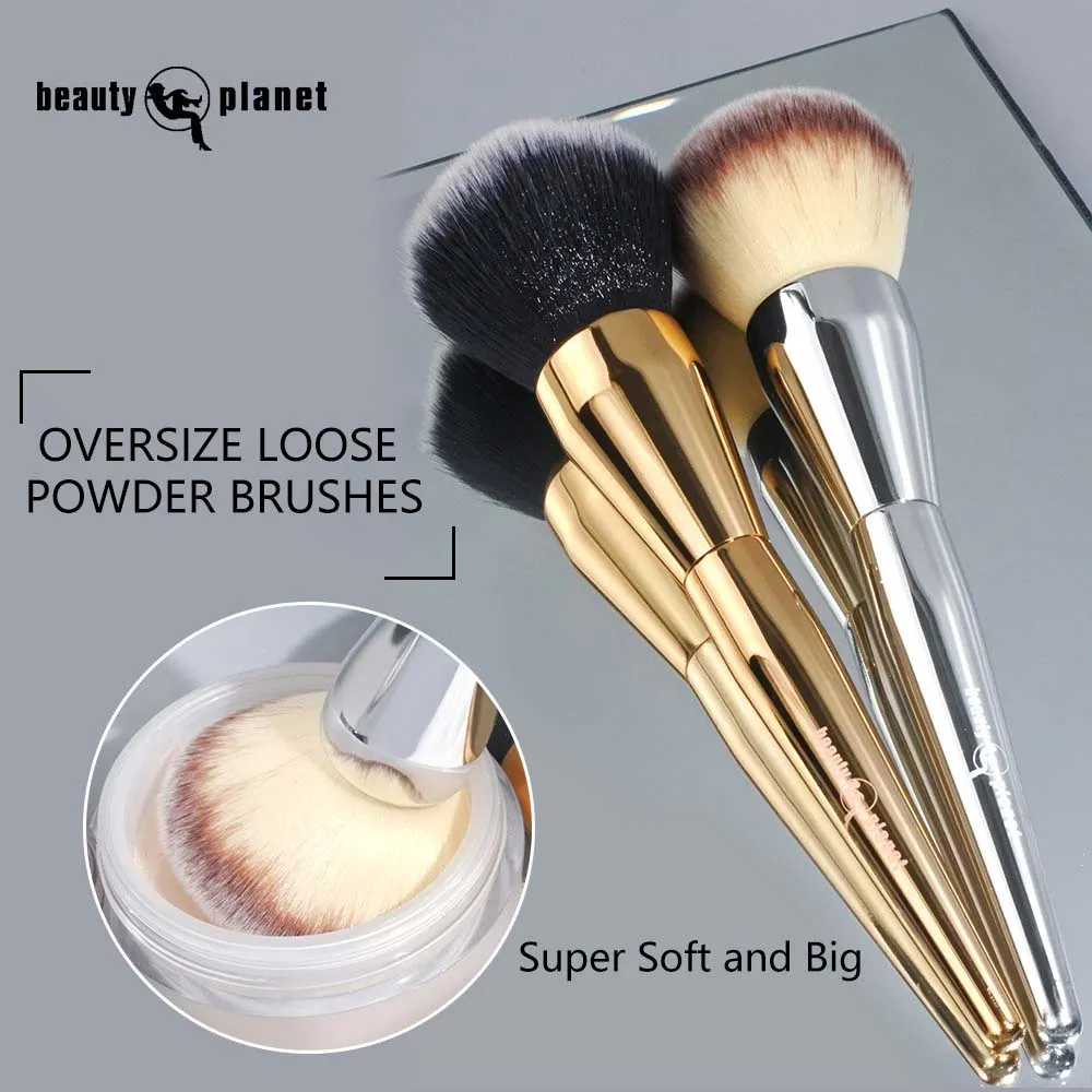 Universal Oversize Fluffy Loose Powder Foundation Brushes Makeup Brush Luxury Daily Make Up Cosmetic High Quality Make-up Tools — image 2