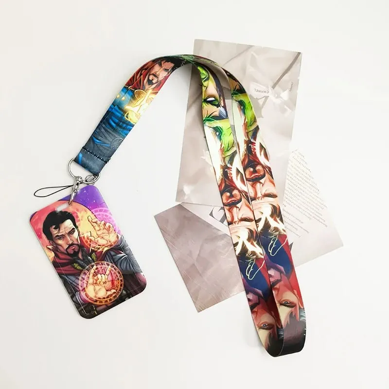 American Anime Credential Holder Movie Lanyards for Key Neck Strap Card Badge Gym Keychain Keyring Accessories Gifts — image 9
