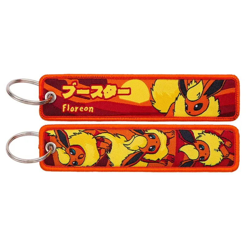 Japanese Anime Elf Monsters Keychain for Cars Backpack Key Holders Embroidery Keyrings Key Tag Jet Tag Accessories Gifts 1pcs — image 30