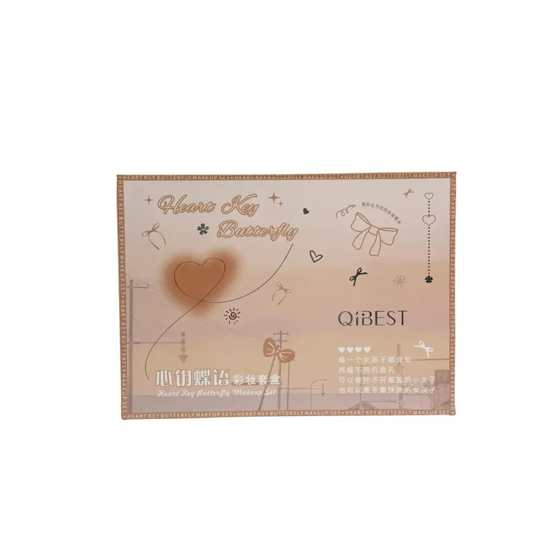 Makeup Gift Box Butterfly Bow Heart Limited Lipstick Powder Blush Makeup Gift Box Set Gifts for Women — image 6