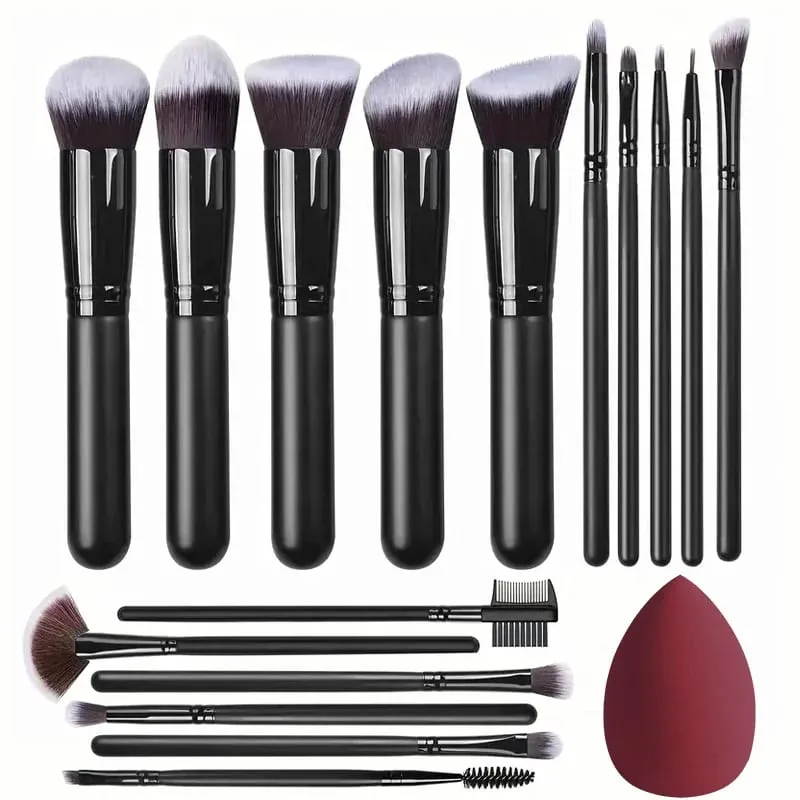 Professional 3/14/16Pcs Makeup Brushes Set Soft Fluffy Eye Shadow Foundation Concealer Blending Blush Brushes Women Beauty Tools — image 12