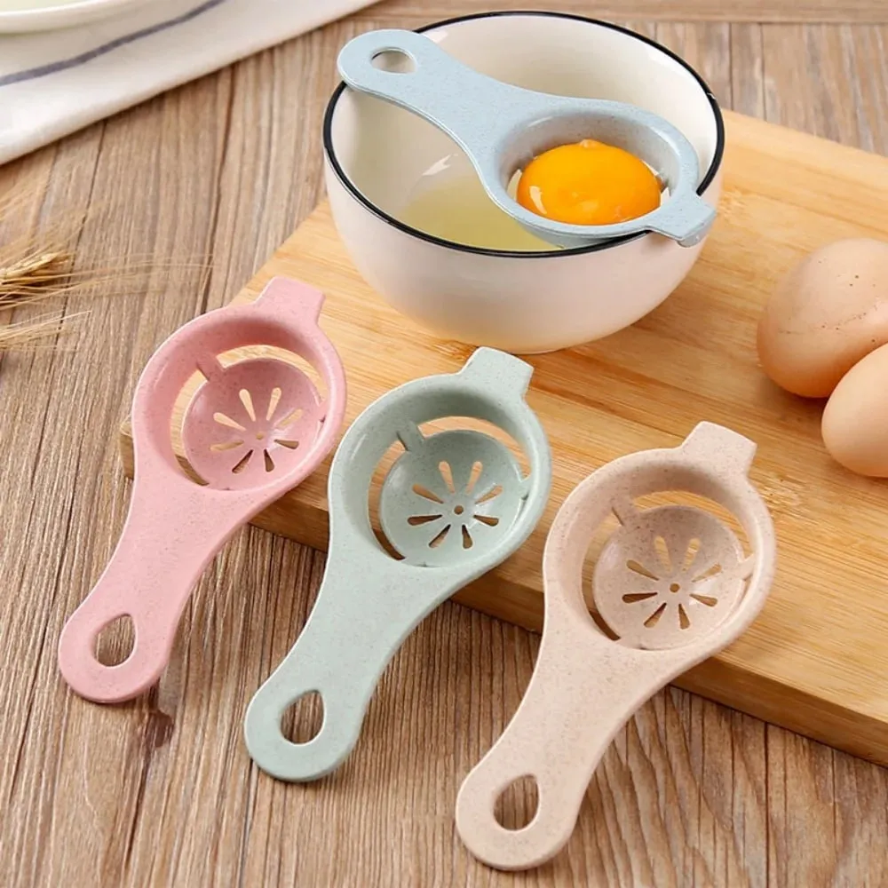 3PCS Egg Separator Egg Yolk White Separator Egg White Separator Egg Whites Strainer Filter Divider Egg Separator Tool Kitchen Ba — image 8