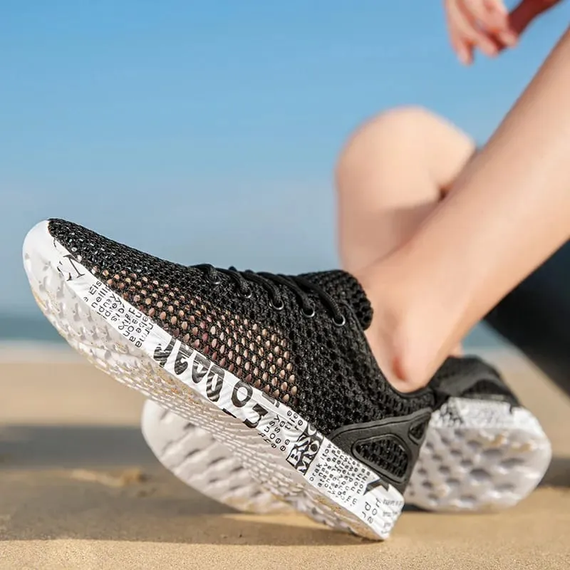 Men Aqua Shoes Summer Breathable Trekking Wading Beach Shoes Quick Drying Outdoor Fishing Wading Shoes Male Water Sneakers Light — image 6
