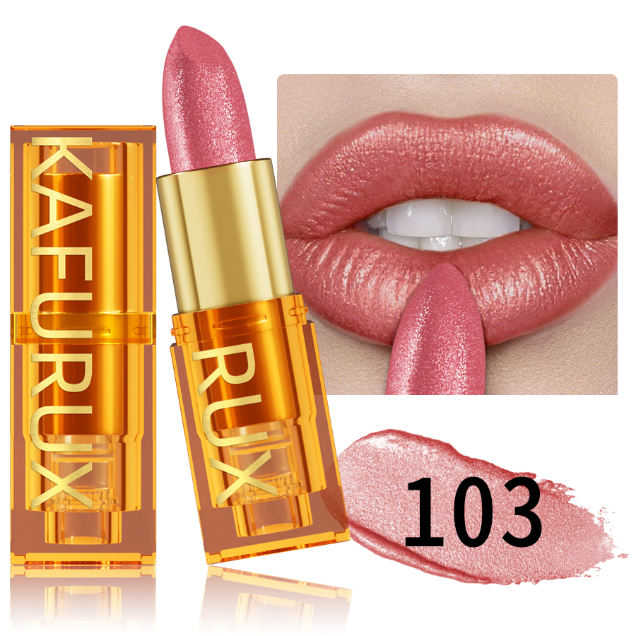 16Colors Bold & Intense Glitter Shiny Metallic Lipstick Lip Tint Long Lasting Lip Senior Matte Lip Makeup Gifts for Women Cosme — image 16