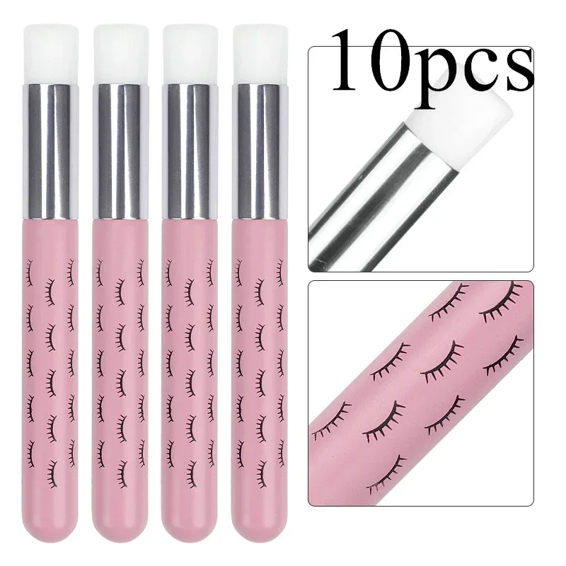 10pcs Eyelash Cleaning Brush Lash Extension Applicator Eyebrow Nose Brushes Washing Bottle Skin Care Makeup Tool Clean Supplies — image 14