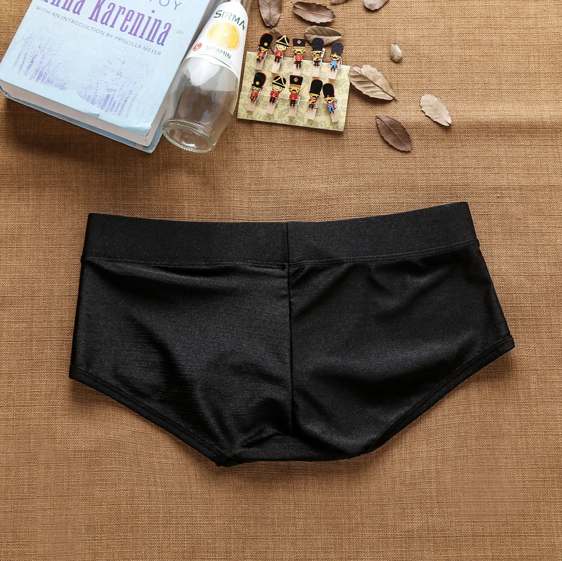 Men's Underwear Low Rise Brushed Raised Youth Flat Corner Pants — image 5