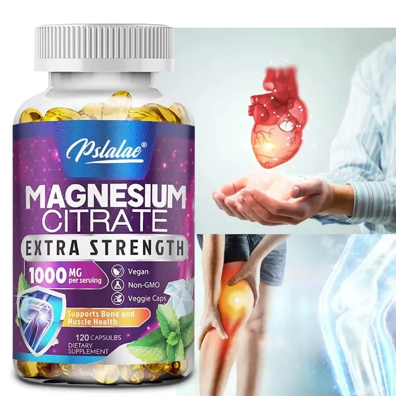 Magnesium Citrate - Muscle Nerve and Energy Support Improved Heart Health — image 2