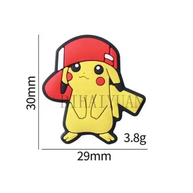 5pcs Pokemon Silicone Focal Beads for DIY Bead Pen Pacifier Chain Clips Beads Children Toys DIY Gift