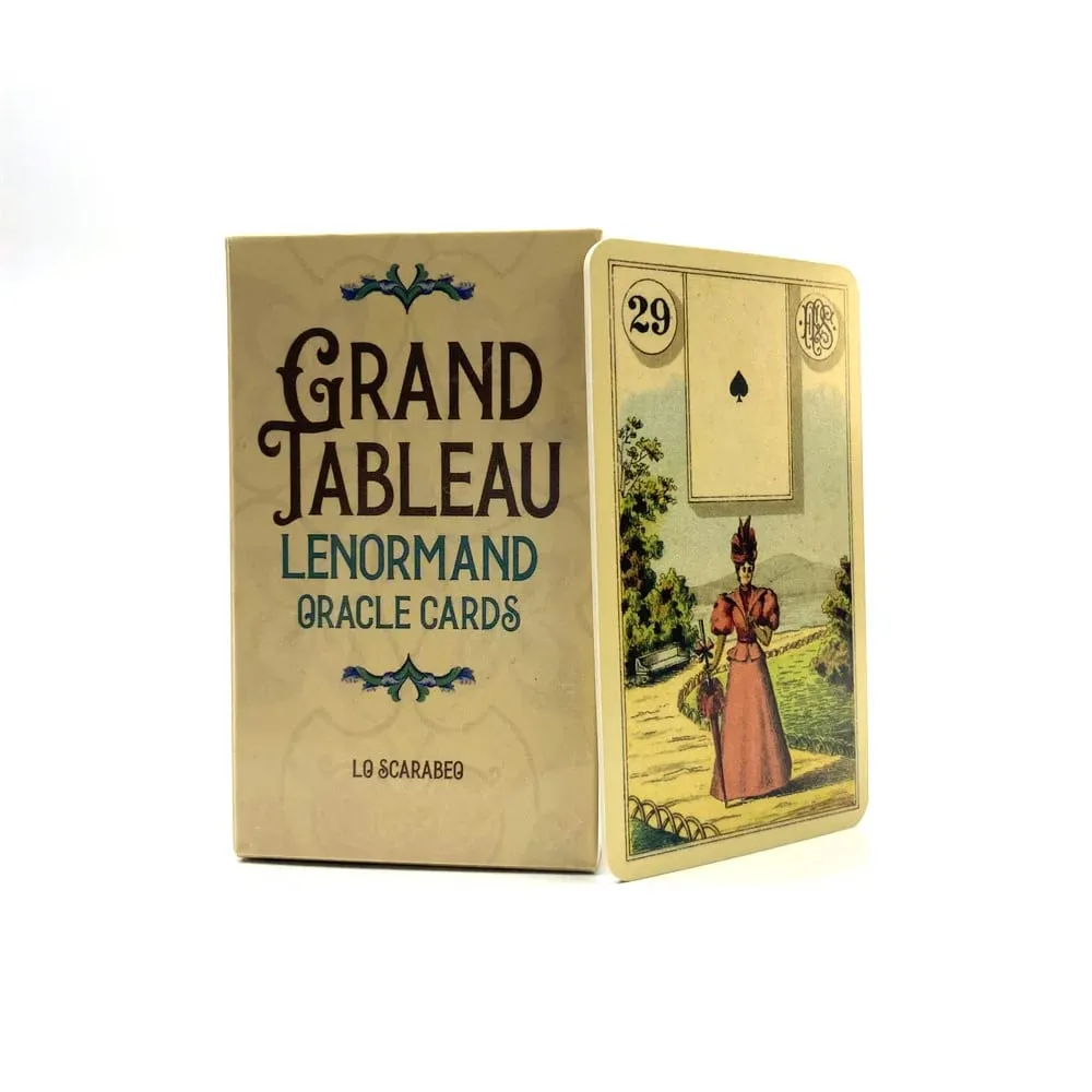 Grand Tableau Lenormand Oracle Decks A 36 English Divination Edition Deck Borad Games with Paper Manual — image 1