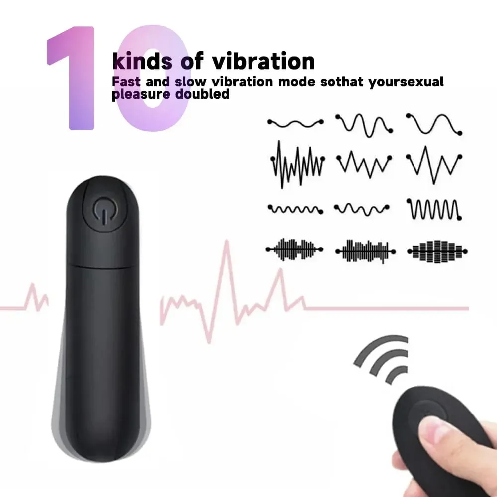 Mini Fernbedienung Höschen Vibro-ei G-punkt Klitoris Spielzeug Frauen Vagina Stimulator Masturbator Vibrator Sex Spielzeug für Paare — image 2