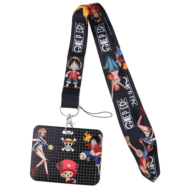 Credential Holder Keychains Neck Lanyard For Pass Card Credit Card Holder Cosplay Anime Accessories — image 9