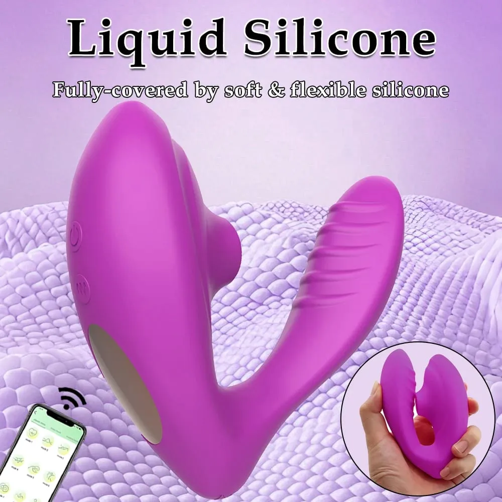Sání vagíny Nositelné vibrátory Dildo Stimulátor klitorisu Orální sex Sexuální hračky nasávání klitorisu pro ženy na masturbaci — image 6