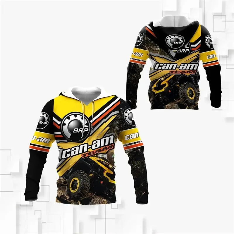 Brp Can-am 3D Print Pullover Newest Off-road Racing Car Unique Men/Women Cozy Harajuku Casual Streetwear Hoodies Sweatshirt Tops — image 14