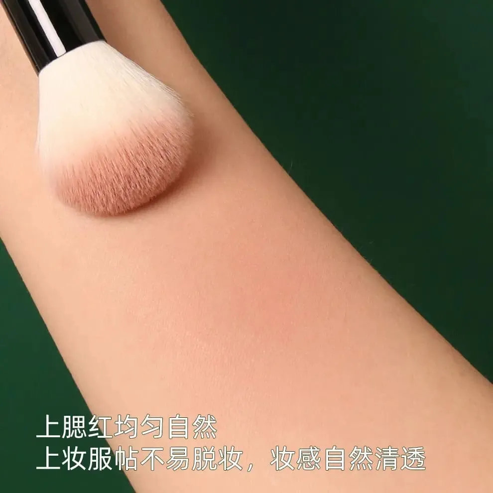 Anti-aging M71 Round Head Blush High-gloss Brush Wool Snow Fox Fur Soft Blush Brush makeup brushes & tools Brush — image 4