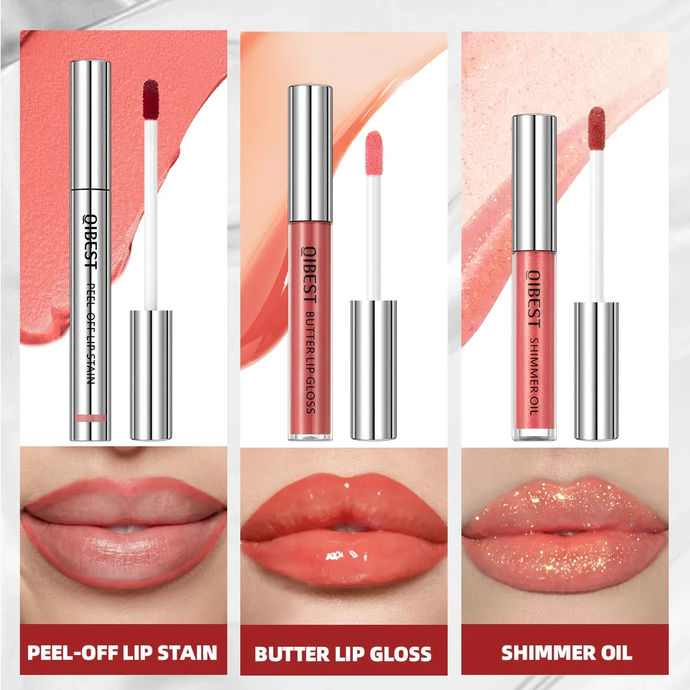 Multifunctional Makeup Sets Peel Off Lip Stain Tattoo Mirror Lipgloss Shimmer Lip Oil Lasting Cosmetics Lip Glaze Tint — image 2