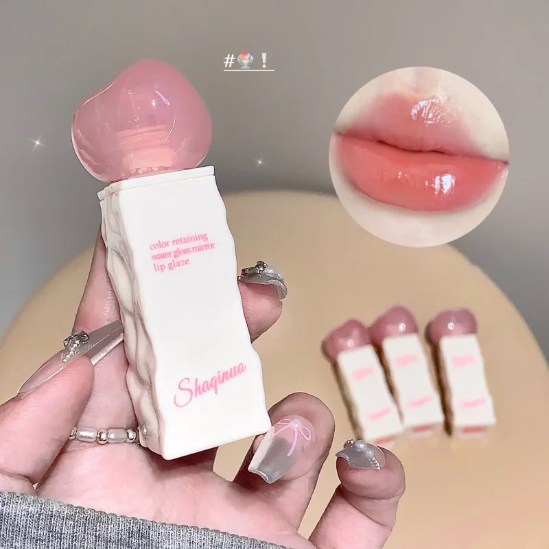 Clear Moisturizing Mirror Water Liquid Lipstick Lasting Hydrating Pink Lip Gloss Plumping Sexy Lip Tint Makeup Korean Cosmetics — image 6