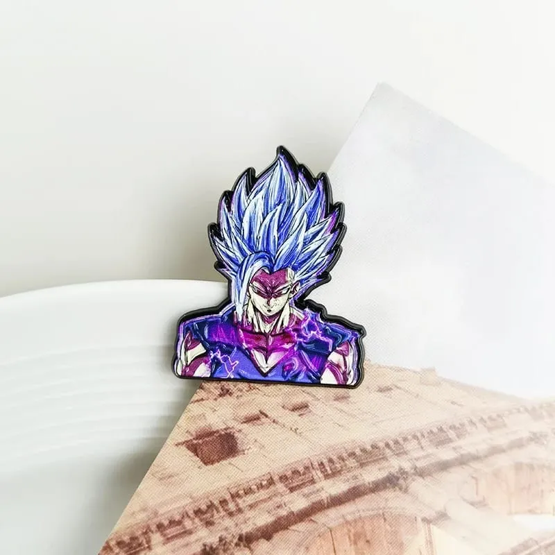 Dragon Ball Manga Pin Anime Lapel Pins Backpacks Cute Things Vegeta Goku Brooches Badges on Backpack Brooch for Clothes Jewelry — image 12