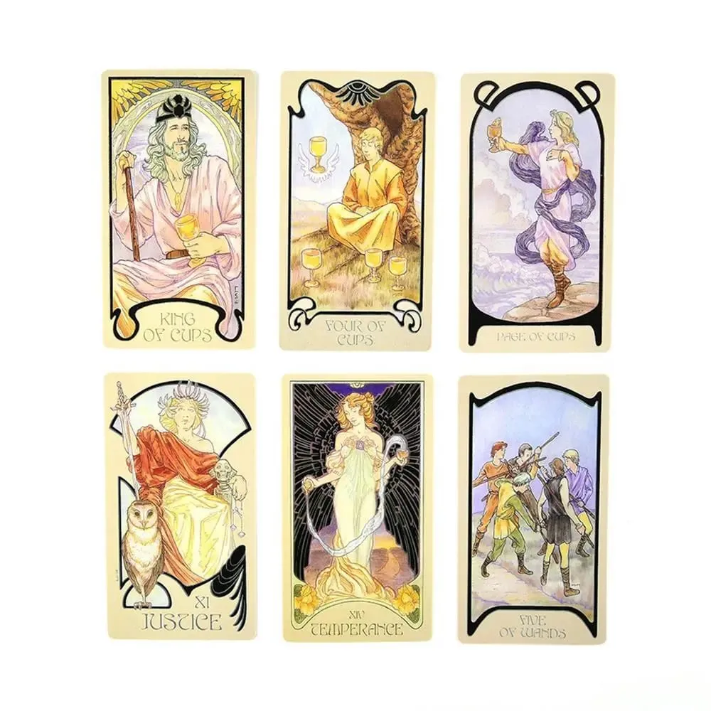 Ethereal Visions Tarot Cards A 80 Deck mysterious divination tarot Deck for women girls cards game board games