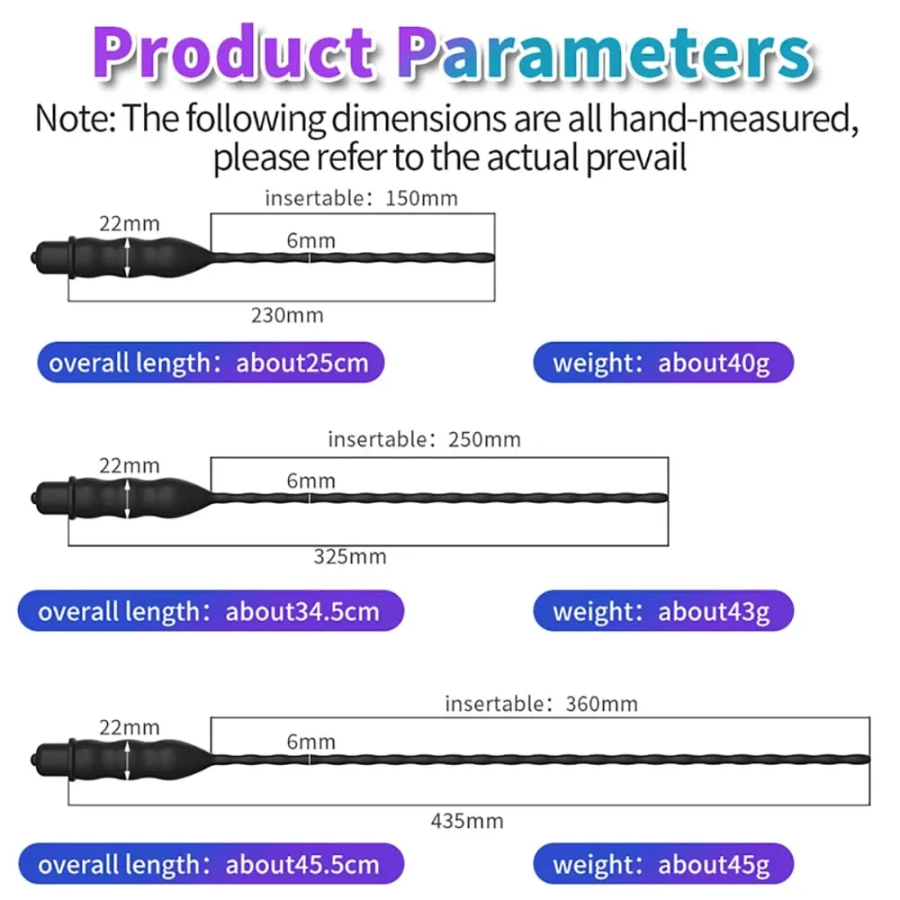 10 Frequency Urethral Vibrator Horse Eye Stimulator Sounding Penis Plug Insert Catheter Expander Male Masturbator Sex Toys — image 6