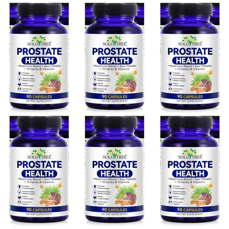 Prostate Health Capsules Saw Palmetto Reishi Nettle Turmeric For Urinary Bladder Wellness & Flow Support Men 90 Count — image 12