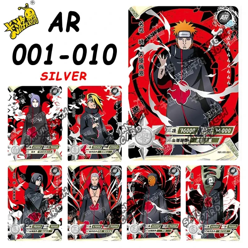 Naruto Card Set Full Series SE BP NR CR PR GP CP SP MR PR SLR OR AR UR ZR Cards Sasuke Anime Collection Card Toy Gift — image 22