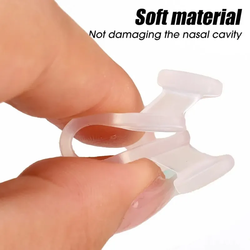 10-30pcs Stop Snoring Device TPR Elastic Nose Clip Anti-Snoring Supplies To Prevent Snoring Good Sleep Easy Breath Nasal Clip — image 5