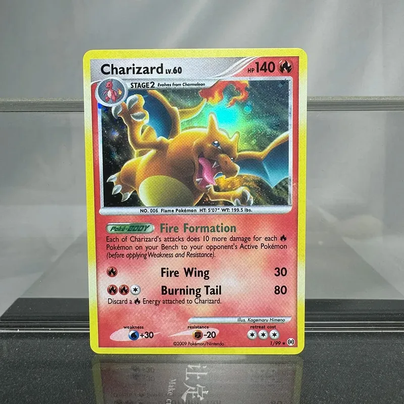 Charizard PTCG Single Collection Card 1st Edition 1996 Vmax Ex Rare Rainbow Card PKM Proxy Cards Toys Gifts — image 29
