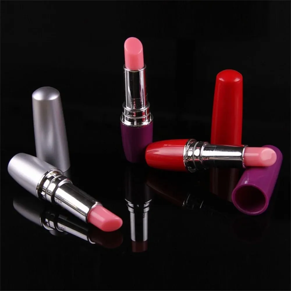 Vaginální masáž Discret Mini Lipstick Clitoris Stimulátor masturbátor Dildos Vibrátory sexuální hračky pro ženy AV vibrační sex shop — image 1