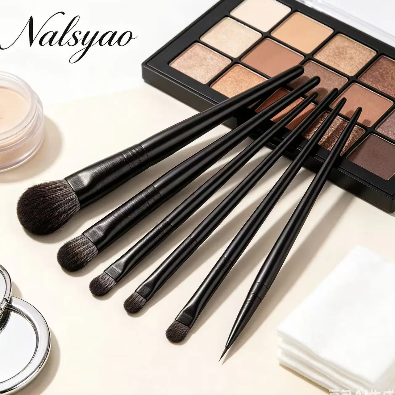 Eyes Cosmetic Blending Detail Make Up Tools Natural Eye Makeup Brushes Set Eyeshadow Brush Eyebrow Contour Eyeliner Brush Women — image 5
