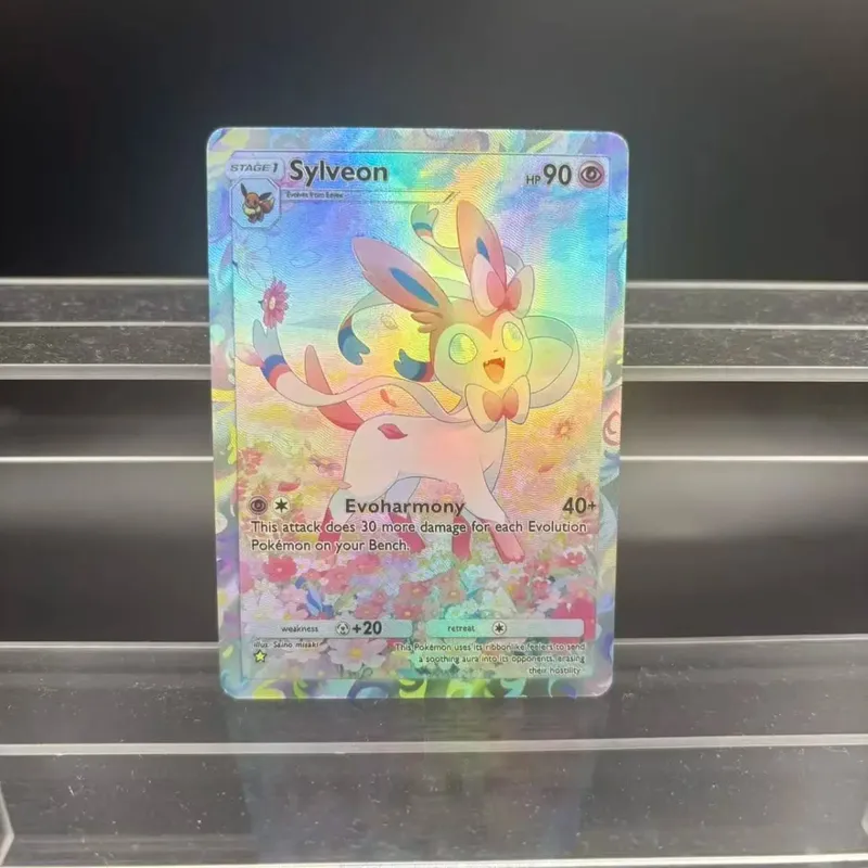 DIY POCKET Collection Cards Umbreon Espeon Jolteon ex Self Made Single Card Classic Game Anime Card Gift Toy — image 3