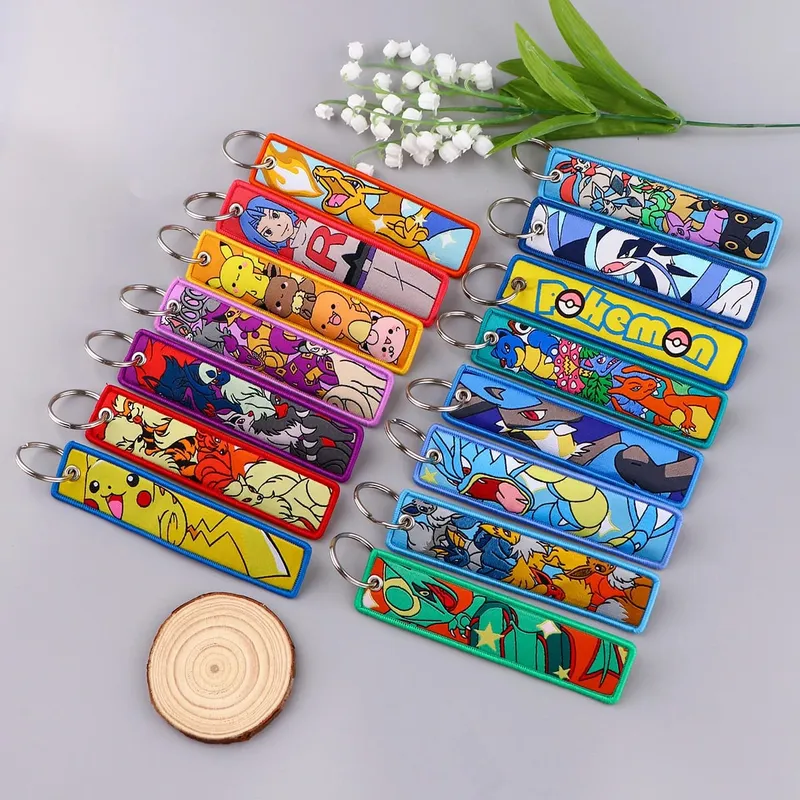 Anime Keychain Cute Gengar Key Tags For Cars Keyring Bags Keys Holder for Women Men Cartoon Cosplay Accessories Toys Gift — image 3