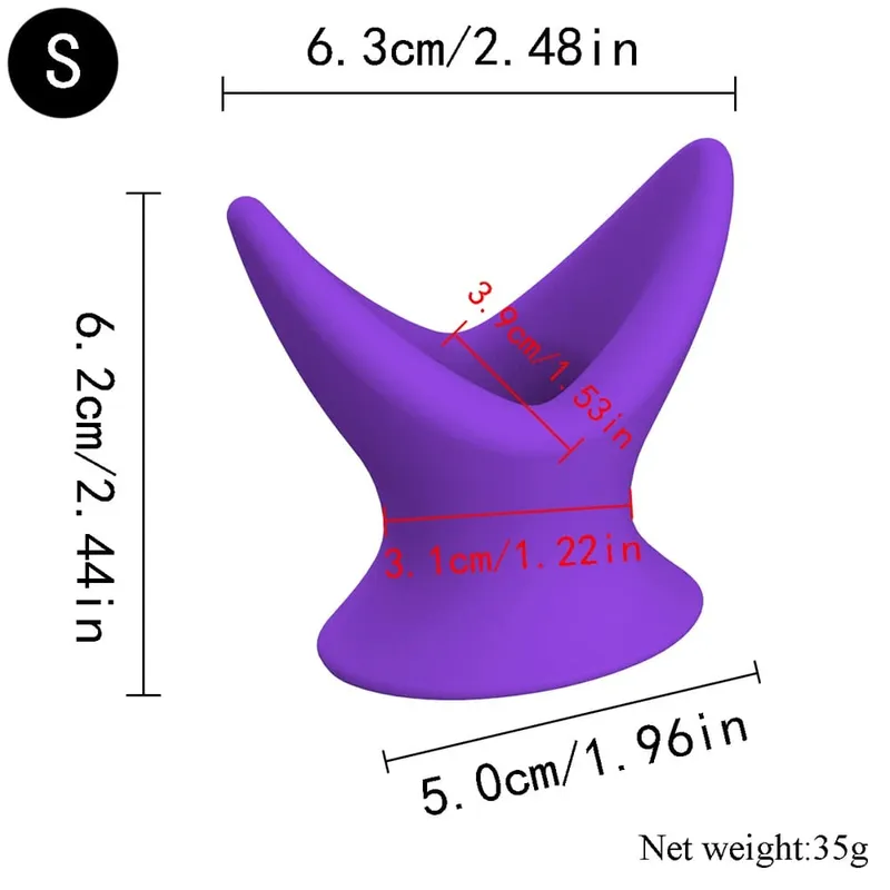 Silicone Anal Butt Plug Trainer Hollow Tunnel Anal Dilator Men Gay Vaginal Speculum Adult Sex Toys for Beginner Woman Female — image 12