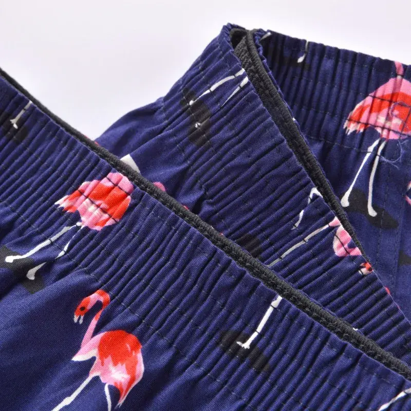 Men Underwear Boxers Shorts Cotton Sleep Underpants High Quality Brands Short Printed Loose Comfortable Homewear Men's Panties — image 7