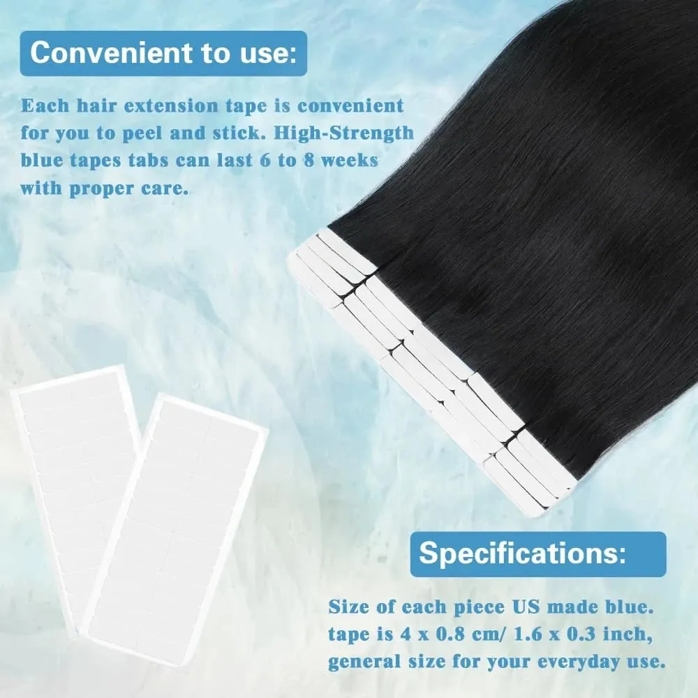Colored Bone Straight Tape In Hair Extensions 100% Human Hair Invisible Seamless Skin Weft Tape In Human Hair Extensions 26 Inch — image 4