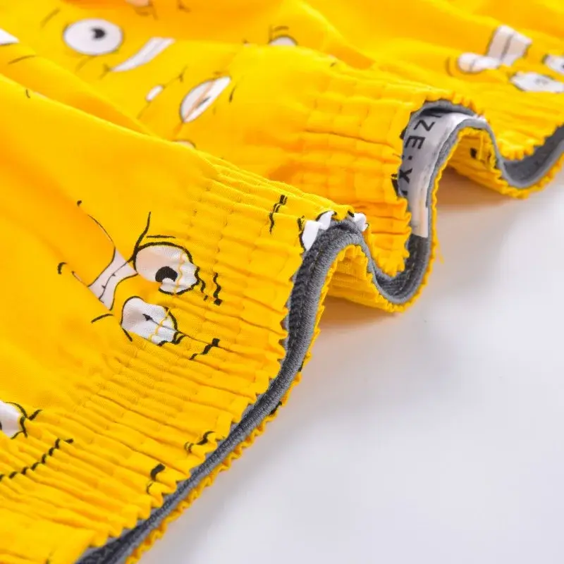 Men Underwear Boxers Shorts Cotton Sleep Underpants High Quality Brands Short Printed Loose Comfortable Homewear Men's Panties — image 10
