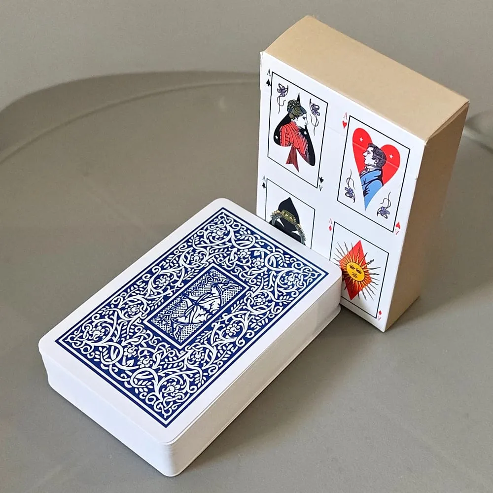 Baralho de cartas , 9*6cm, arte vintage, adivinhação e cartas de adivinhação, 54 peças, conjunto completo de pôquer, duplo relevo — image 6