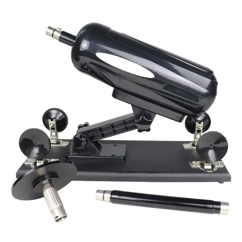 Sex Machine Gun with Big Dildo Automatic Thrusting Machines for women Retractable 8 Accessories Vibrator Masturbation