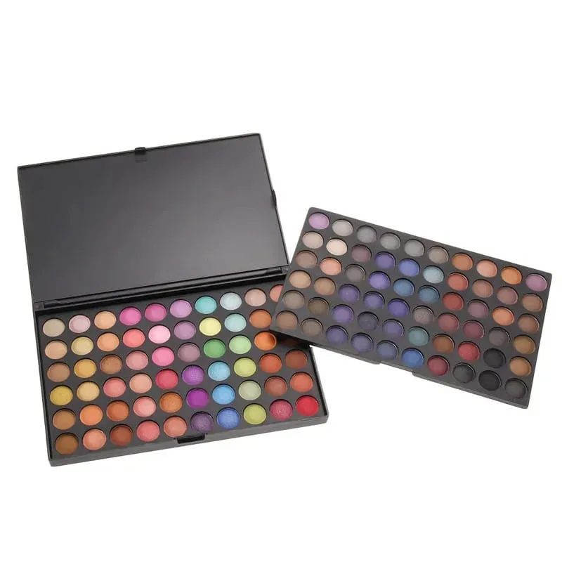120 Color Makeup Palette Professional Nude Eyeshadow Kit Waterproof Matte Shimmer Glitter Eyeshadow Palette — image 5