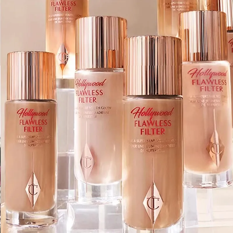 Charlotte Tilbury CT Highlighter Foundation Continuously Texture of The Makeup Hydrating Concealer Brightens Powder Compact — image 1