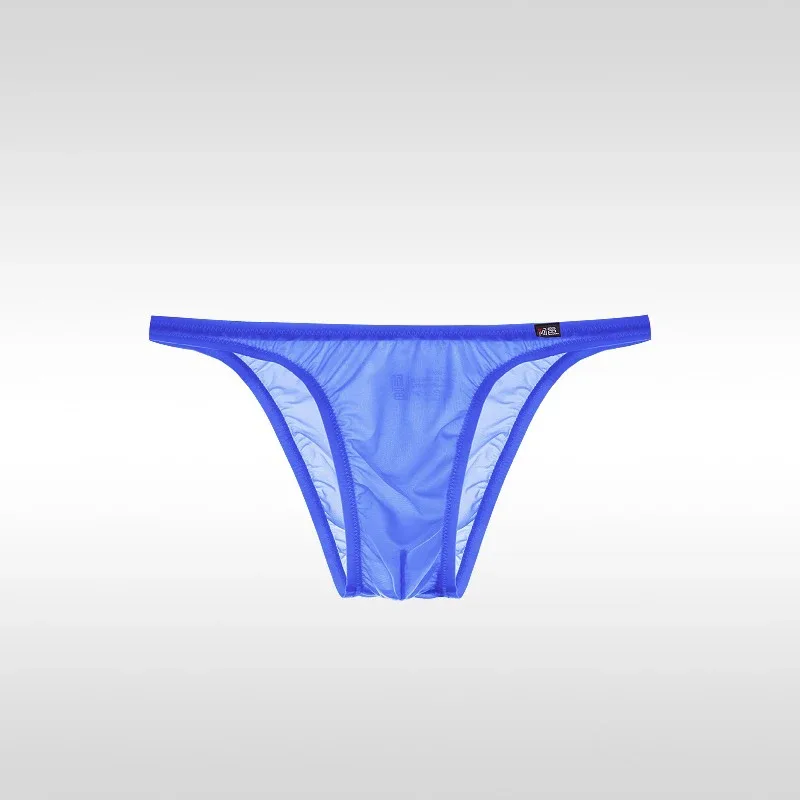 Men's Underwear Sexy Low-Waisted Ice Silk Ultra-Thin Silky Japanese Small Triangle Pants One-Piece — image 11