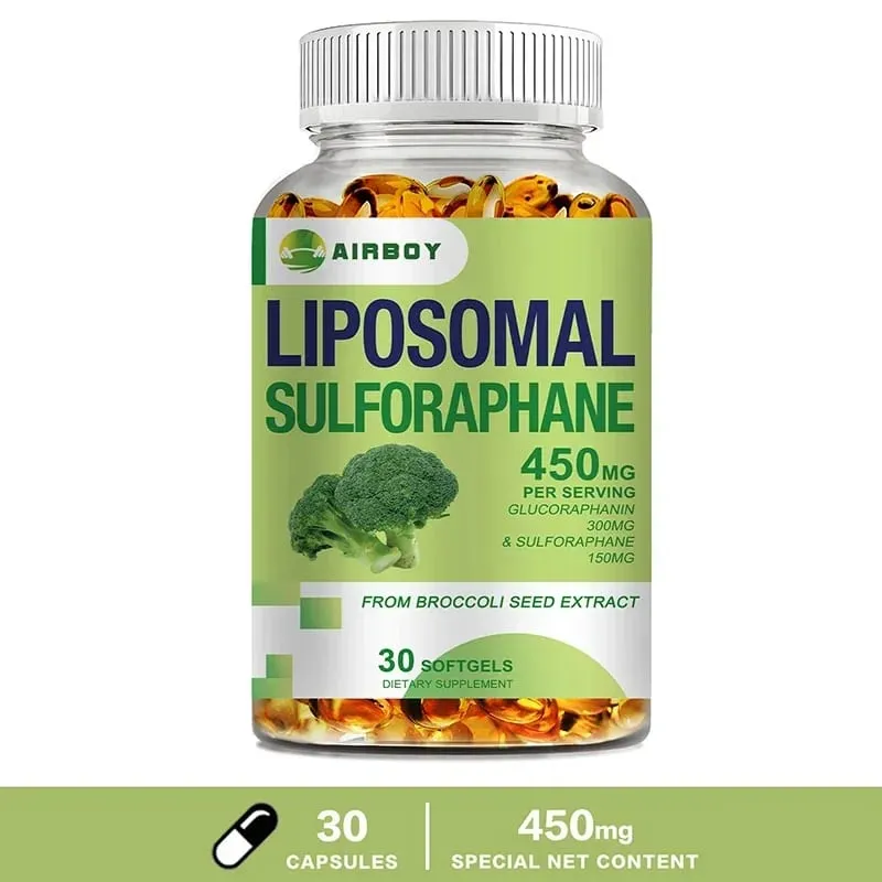Liposomal Sulforaphane 450mg - Antioxidant Heart Supplement Immunity BoostingSupplement — image 9
