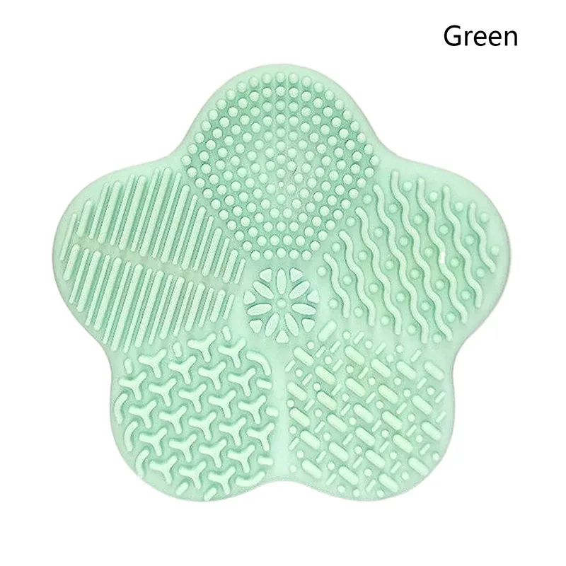 1pc Colorful Heart Shape Clean Make Up Brushes Wash Brush Silica Glove Scrubber Board Cosmetic Cleaning Tools For Makeup Brushe — image 19