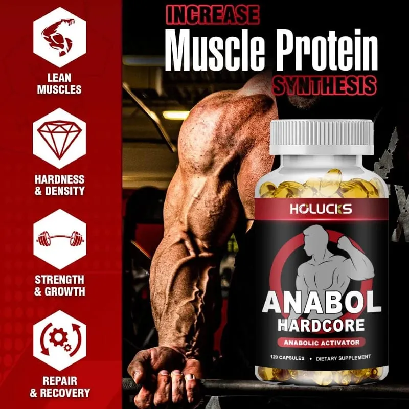 Muscle Builder pro muže Zvyšuje energetickou sílu a vytrvalost Podporujte syntézu svalových proteinů Podporuje hormonální rovnováhu — image 3